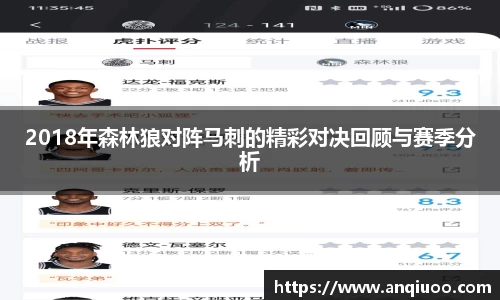 2018年森林狼对阵马刺的精彩对决回顾与赛季分析